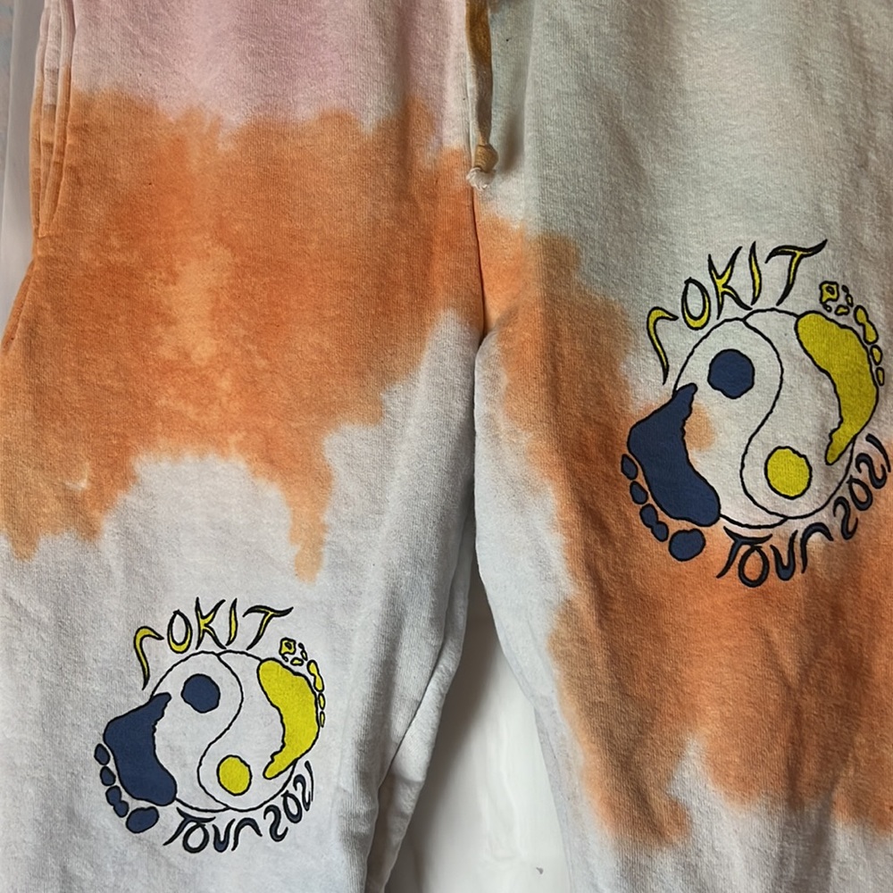 ROKIT Tie Dye Tour 21 Sweatpants Men’s Small